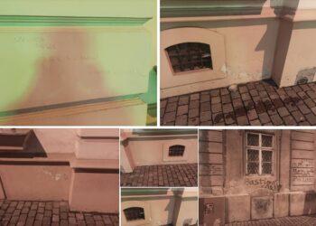 S.O.S., exteriorul Muzeului de Artă din Timișoara!