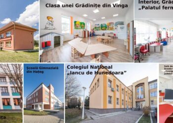 Școli moderne, în Regiunea Vest, cu investiții realizate prin Regio-POR 2014-2020
