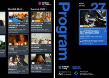 Cinema „Victoria” și Cinema „Timiș”, program, 25-29 octombrie
