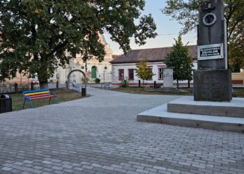 Parcul Libertății din Lipova, o nouă înfățișare