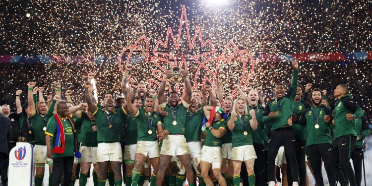 Africa de Sud, cea mai de succes echipă din istoria Cupei Mondiale de Rugby