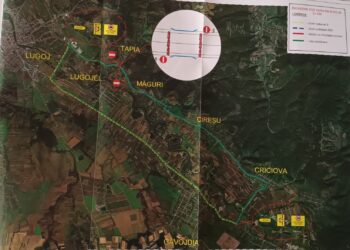 Pod, închis, într-o localitate din județul Timiș