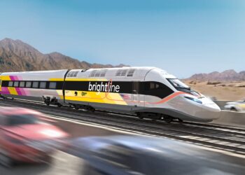 Tren electric de mare viteză, între Las Vegas și Los Angeles, până în 2027