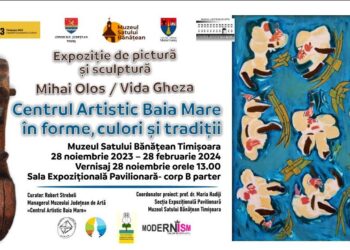 Expoziție itinerantă de sculptură și pictură, la Muzeul Satului Bănățean Timișoara