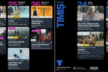 Cinematografele „Victoria” și „Timiș”, între 22-26 noiembrie
