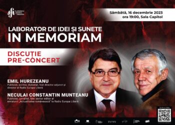 Emil Hurezeanu și Neculai Constantin Munteanu, la Timișoara