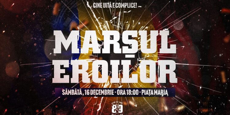 „Marșul Eroilor”, în 2023, „La 16 Decembrie, după calendare”