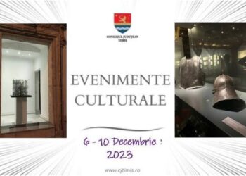 Expoziții, spectacole, teatru de păpuși, pentru public, oferite de instituțiile de cultură ale C.J. Timiș, între 6 și 10 decembrie 2023