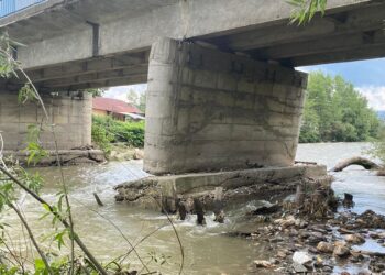 Podul din Slatina Timiș – reabilitat cu peste patru milioane de lei