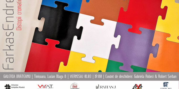 „Distopii cromatice”, la Galeria „Brăteanu”, de 1 Martie