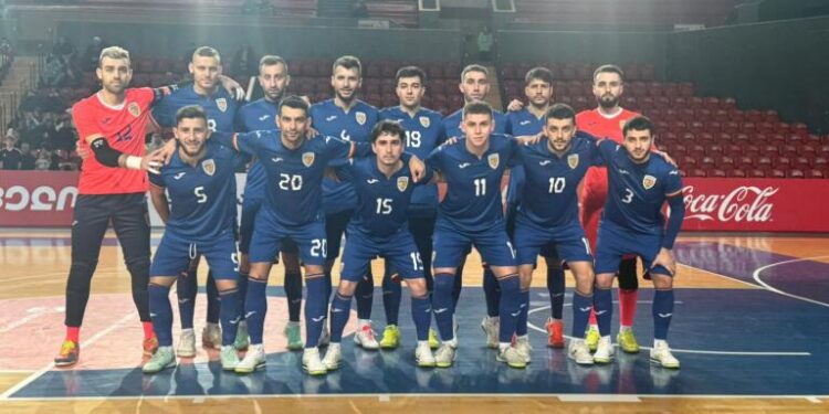 „Amicale”, la Tbilisi, pentru echipa națională de fotbal în sală a României