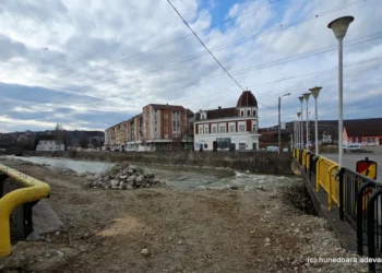 Noua promenadă din Hunedoara