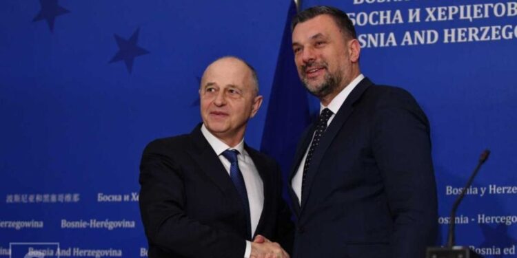 Un fost baschetbalist la West Petrom Arad este ministru de Externe în Bosnia-Herțegovina!