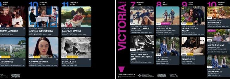 Filmele perioadei 7-11 februarie la cinematografele „Timiș” și „Victoria”