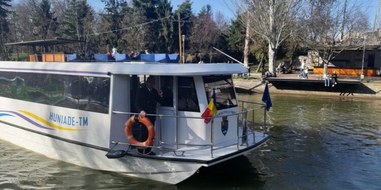 Noul traseu al vaporașelor de pe Bega