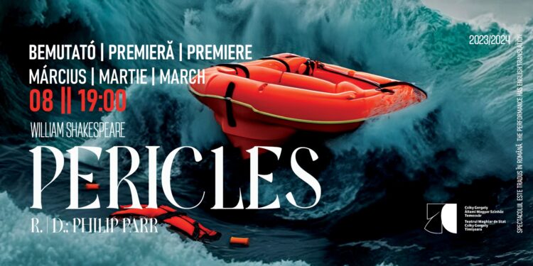 „Pericles”, în regia britanicului Philip Parr, la Teatrul Maghiar din Timișoara