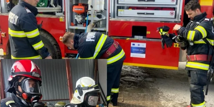 Muncitori din Mintia intoxicați cu gaze în timp ce curățau un bazin gol. Una dintre victime a murit