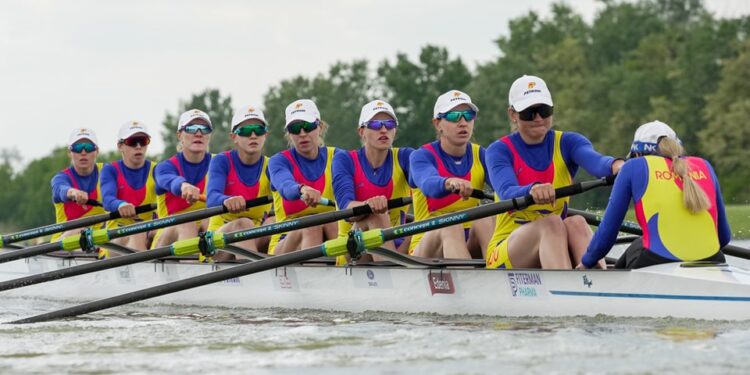 România, locul 2 în clasamentul pe medalii la Campionatele Europene de Canotaj 2024