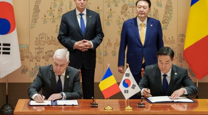 România și Republica Coreea marchează un moment istoric, semnarea unui acord de cooperare în domeniul apărării la Seul
