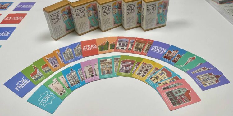 „Memo Game”, primul joc de memorie dedicat municipiului Timișoara