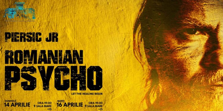 Florin Piersic-jr. a revenit la Timișoara, în tripla ipostază de dramaturg, regizor și interpret, pentru comedia „Romanian Psycho”