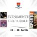 Calendarul săptămânal al evenimentelor culturale în organizarea instituțiilor CJ Timiș