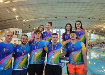 Campionatul Național Universitar de Înot, locul 4 pentru echipa Universității de Vest din Timișoara