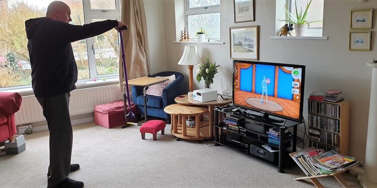 Kinetoterapia în durerea musculoscheletală efectuată prin videoconferință