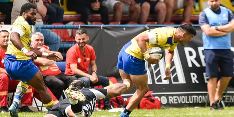 SCM USV Timișoara s-a impus în confruntarea cu Știința Baia Mare și a urcat pe primul loc al clasamentului în Liga de Rugby „Kaufland”