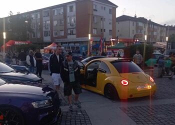 Tuning Show pe Pietonala Corvin în Hunedoara