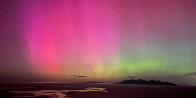 Aurora boreală văzută și din România