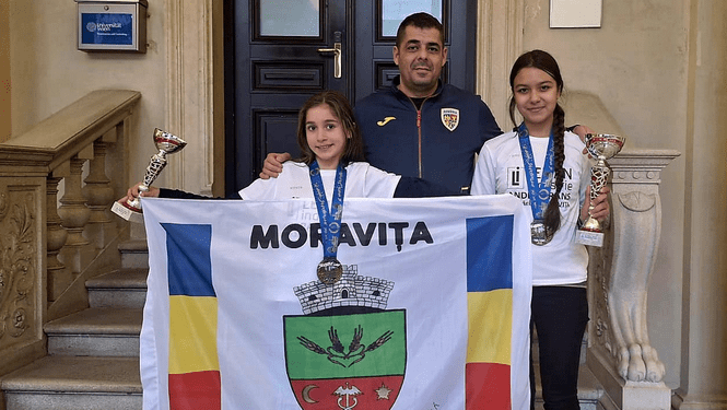 Sportivă din comuna Moravița cu performanțe de top