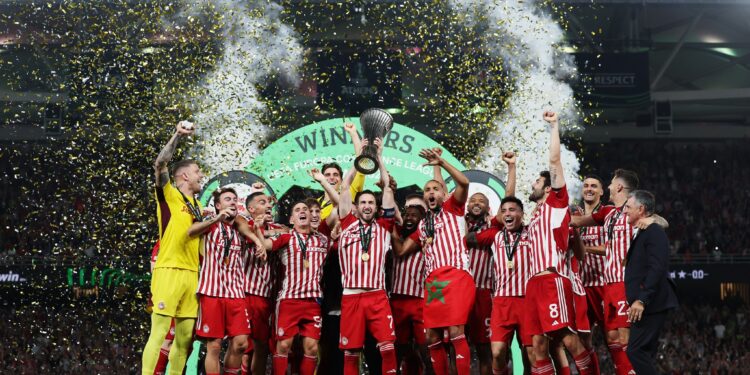 Cea de-a treia ediție UEFA Europe Conference League, decisă în prelungiri, cu Olympiakos Pireu câștigătoare