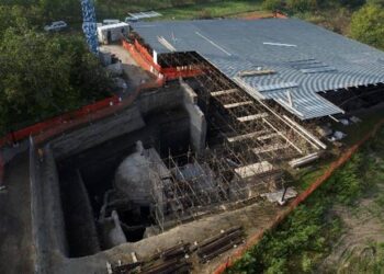 O vilă veche, de două milenii, descoperită în apropierea Muntelui Vezuviu, posibilă a primului împărat roman, Octavian Augustus