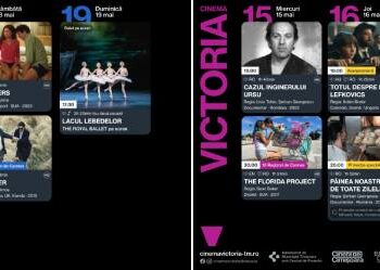 14 – 19 mai, la cinematografele „Timiș” și „Victoria”