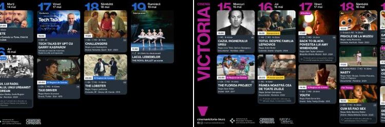14 – 19 mai, la cinematografele „Timiș” și „Victoria”