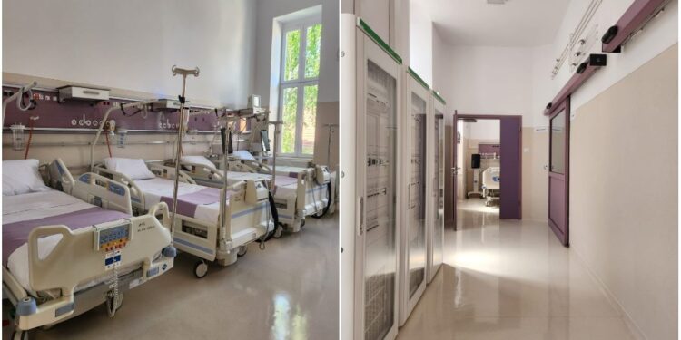 Secția ATI II din incinta fostului Spital Municipal Arad, reabilitată complet