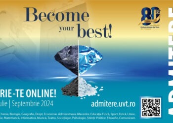 Platforma on-line de admitere a fost deschisă de Universitatea de Vest