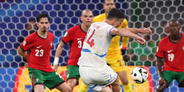 Francisco Conceição vine de pe banca Portugaliei și strică bucuria Cehiei