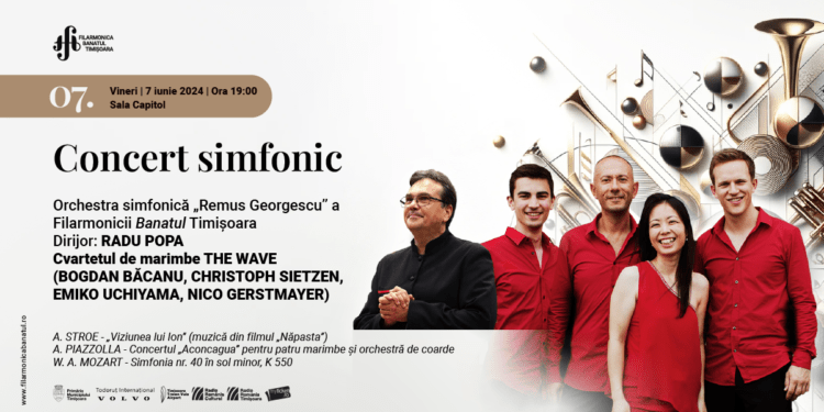 La Filarmonica „Banatul”, „Viziunea lui Ion”, Concertul „Aconcagua” și Simfonia „Marea trilogie finală”