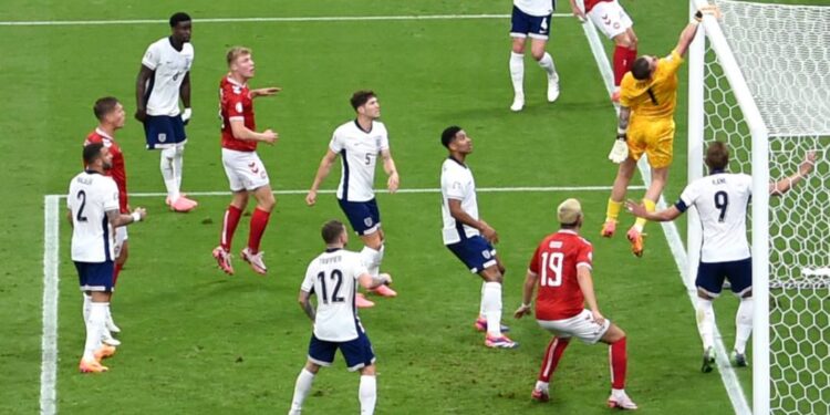 Danemarca și Anglia încheie la egalitate, 1-1, în meciul din Grupa C la EURO 2024