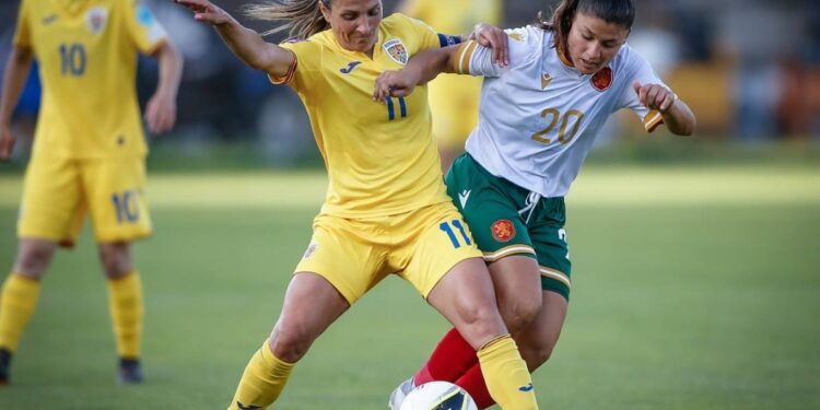 Echipa națională de fotbal feminin a României a învins Bulgaria, la Sofia, în preliminariile pentru EURO 2025