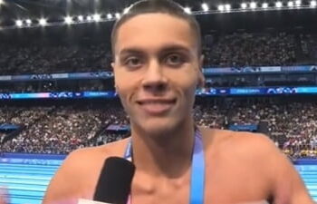 David Popovici a terminat cursa cu cel mai bun timp al seriilor