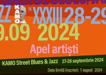 KAMO Street Blues&Jazz, preambulul ediției a XXXIII-a a Galei KAMO Blues / Jazz, eveniment de referință pentru România