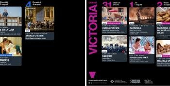Cinematografele „Timiș” și „Victoria” între 31 iulie și 4 august