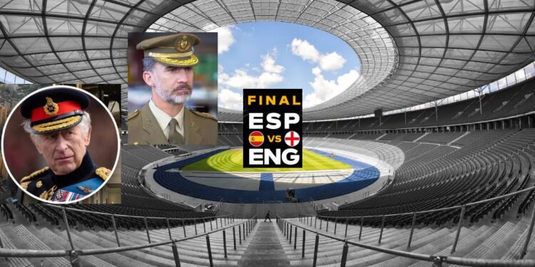 Regele Charles al III-lea, mesaj pentru echipa națională a Angliei cu ocazia finalei de la Berlin, iar Regele Felipe al VI-lea a transmis că se va afla în vestiarul Spaniei la finalul jocului