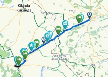 Frontiera româno-sârbă, redeschisă pentru pasionații de ciclism și navigație, la punctul de trecere de la Otelec