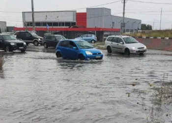 Furtună și inundații în județul Hunedoara
