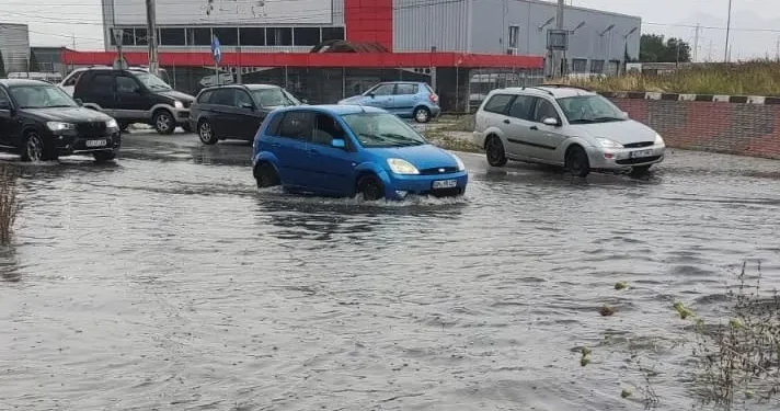 Furtună și inundații în județul Hunedoara