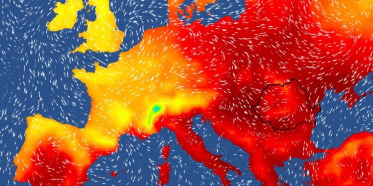 Vremea 10- 21 iulie 2024. Urmează unul dintre cele mai lungi valuri de caniculă din istorie